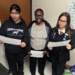 2 Camden Academy Latina Students Present Research at Coriell Science Fair