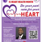 Dr. Jeffrey Obgara Talks Heart Health at Glassboro Orchid Club Event on Feb. 18