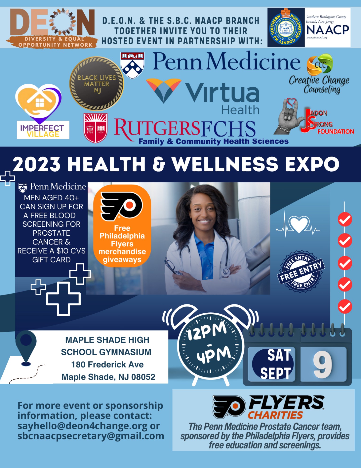 DEON, NAACP Host Health Wellness Expo Front Runner New Jersey